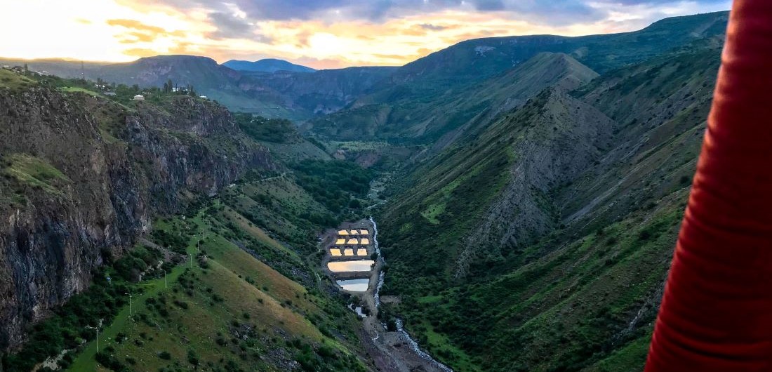 Canyon Azat, Garni region, Armenia