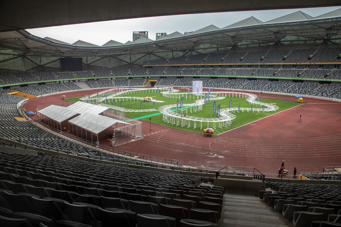 Shenzhen drone racing venue 2018
